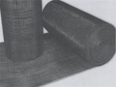 Black Wire Mesh Cloth/Black Iron Wire Cloth