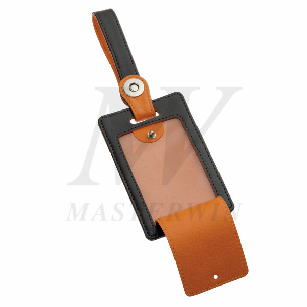 Metal/PU Luggage Tag_B86578