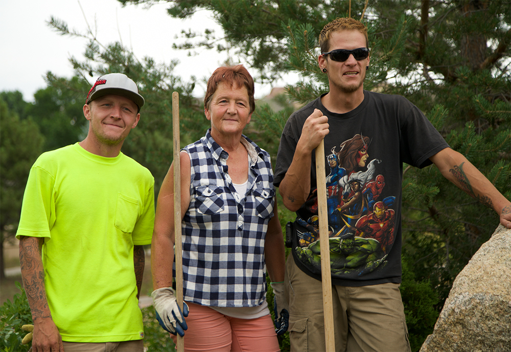 REDEMPTION MAINTENANCE-Landscaping work