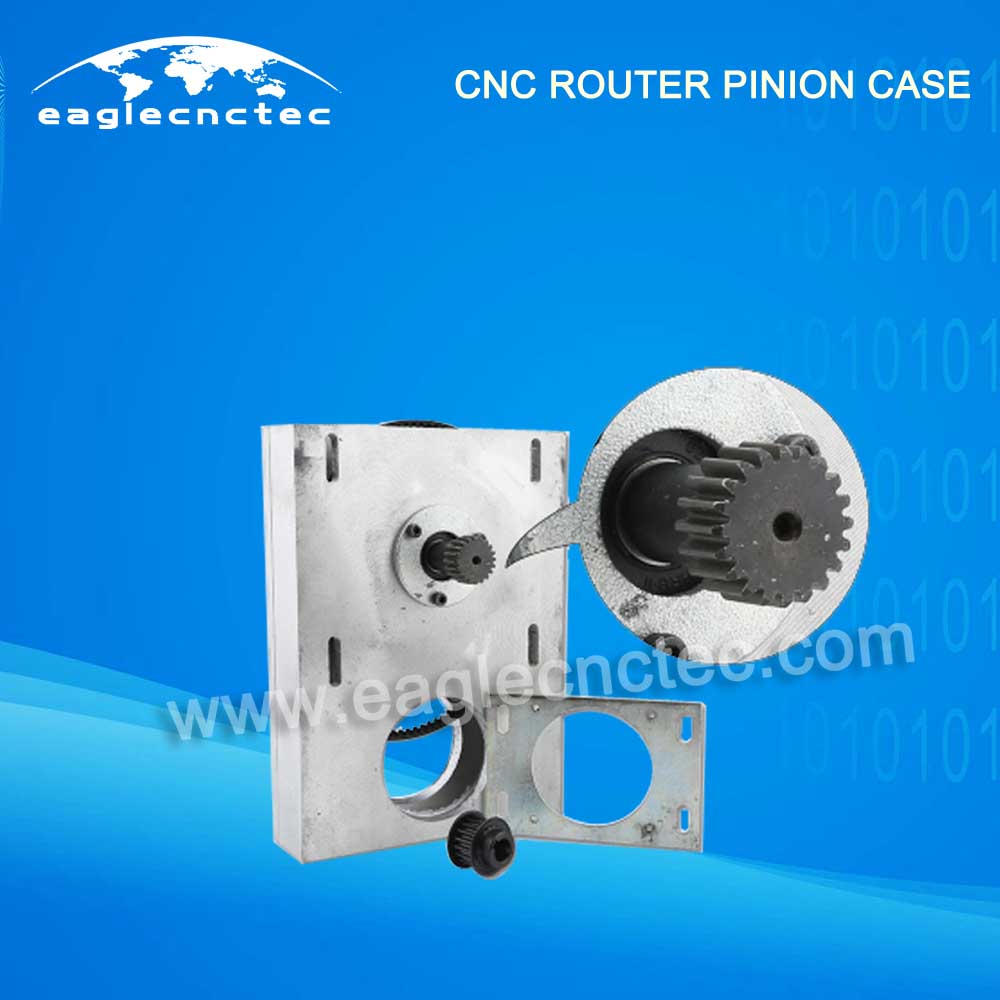 CNC Router Drive Pinion Case Assembly Kit Tooth Gear Box