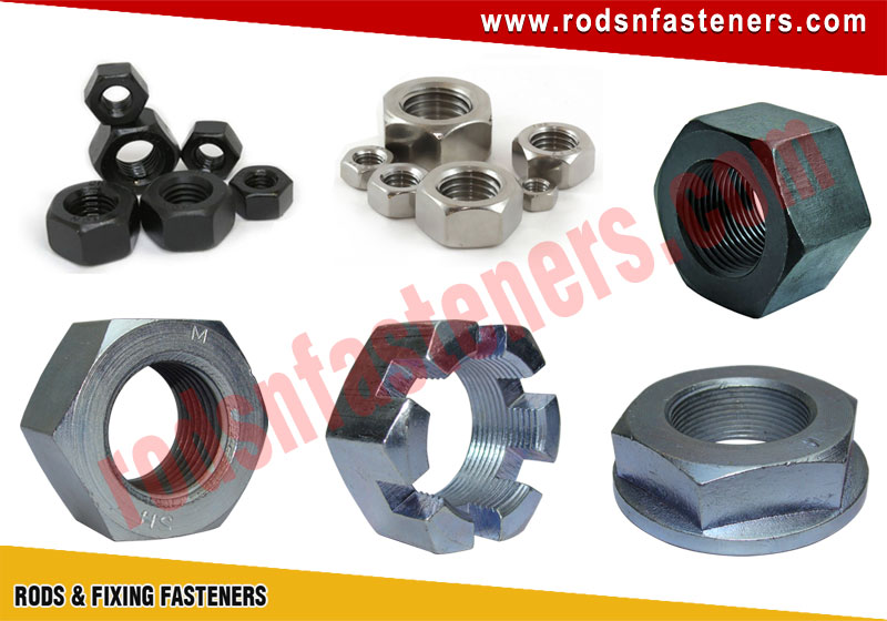 Hex Nuts Fasteners Exporters in India