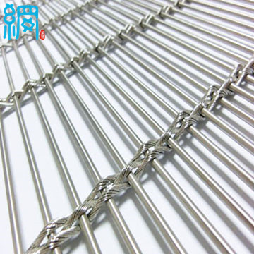 Decorative & architectural wire mesh for interior and exterior applications