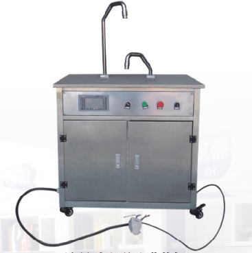 Flowmeter lubricating oil filling machine