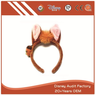 Plush Fox Ears Animal Hair Band