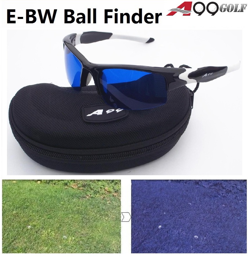 A99 Golf E-BW Golf Ball Finder Glasses with Moulded Case