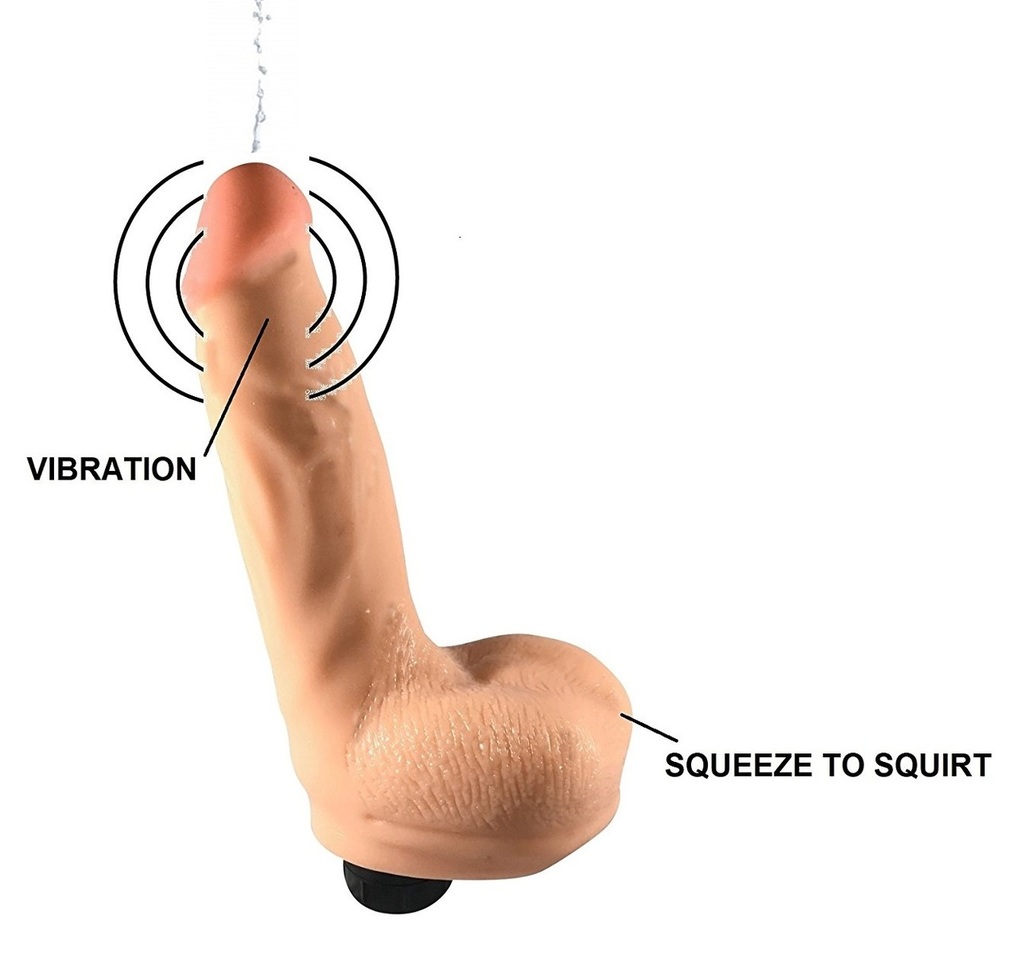 Realistic Ejaculating Penis with Squirt function