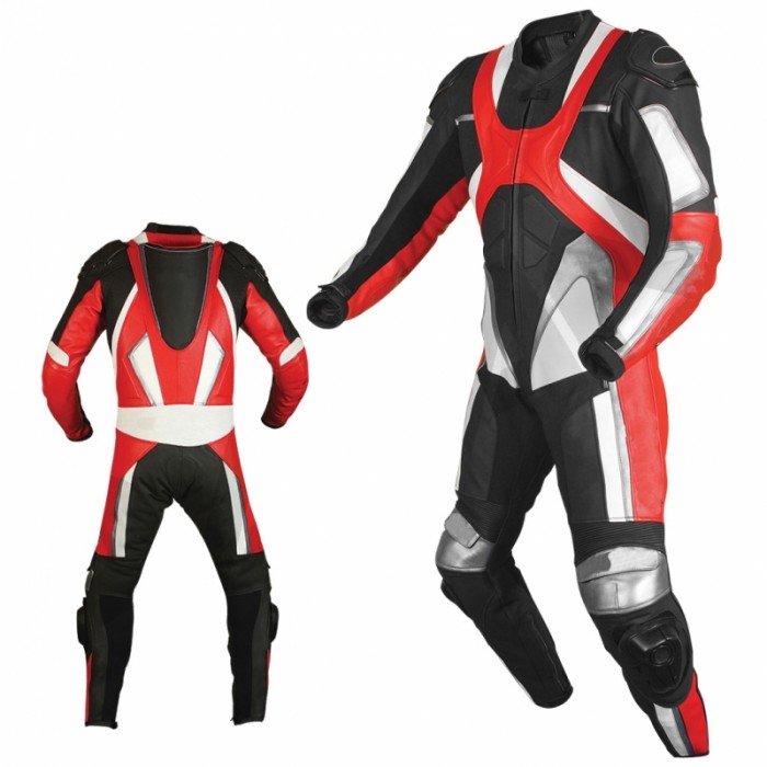 Biker Leather Racing Suit