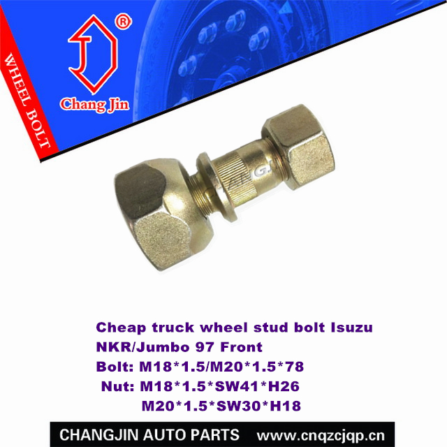 Cheap truck wheel stud bolt Isuzu NKR／Jumbo 97 Front