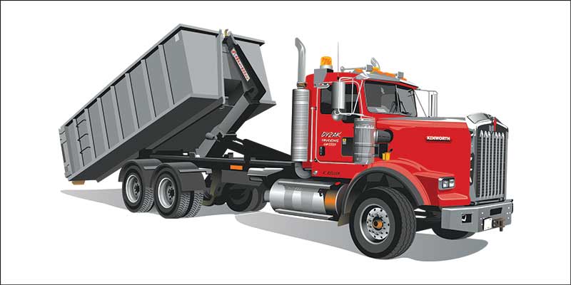 Exquisite-Dump-Truck-Vector-Design