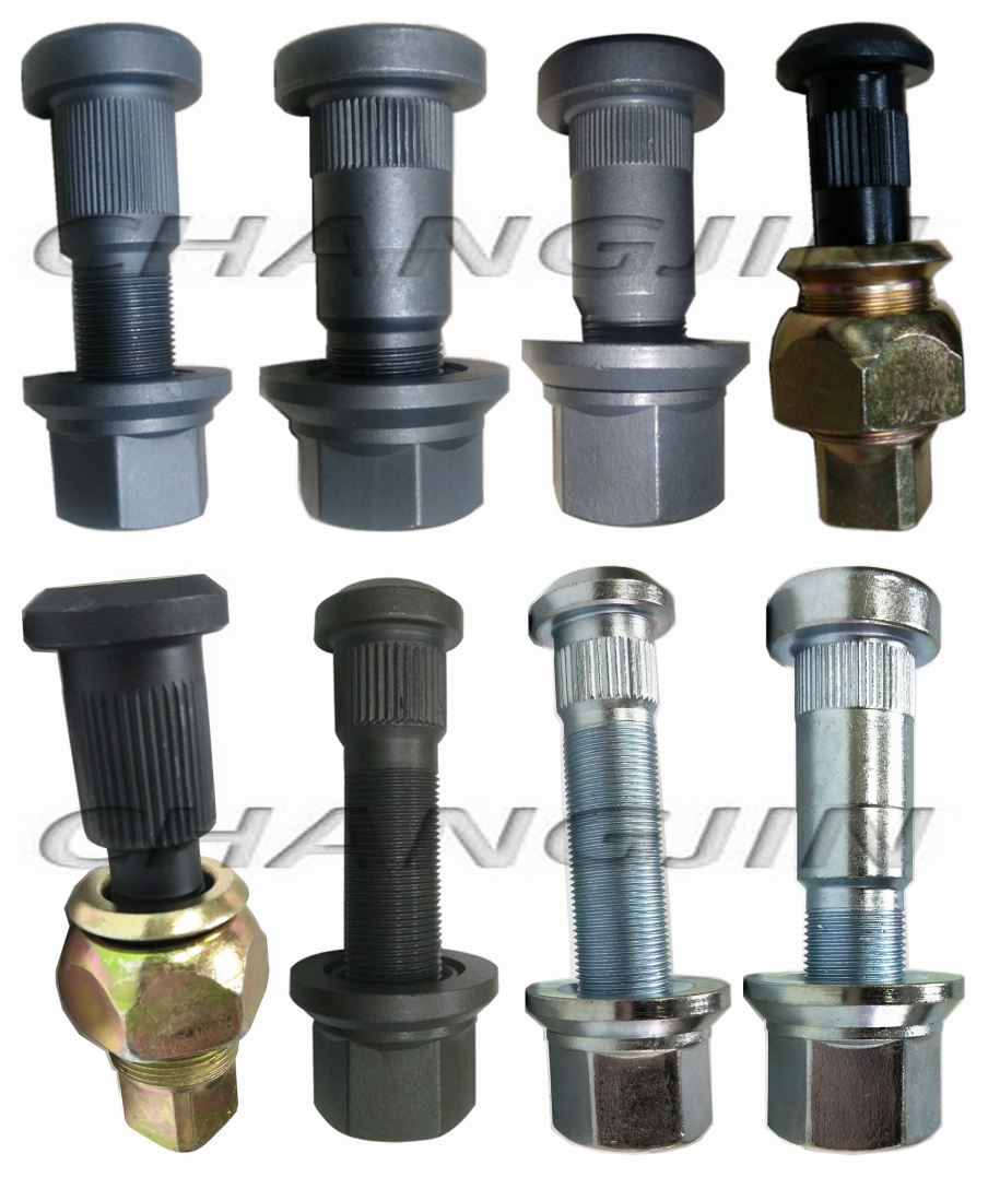 American Heavy Vehicle Hub bolt and nut