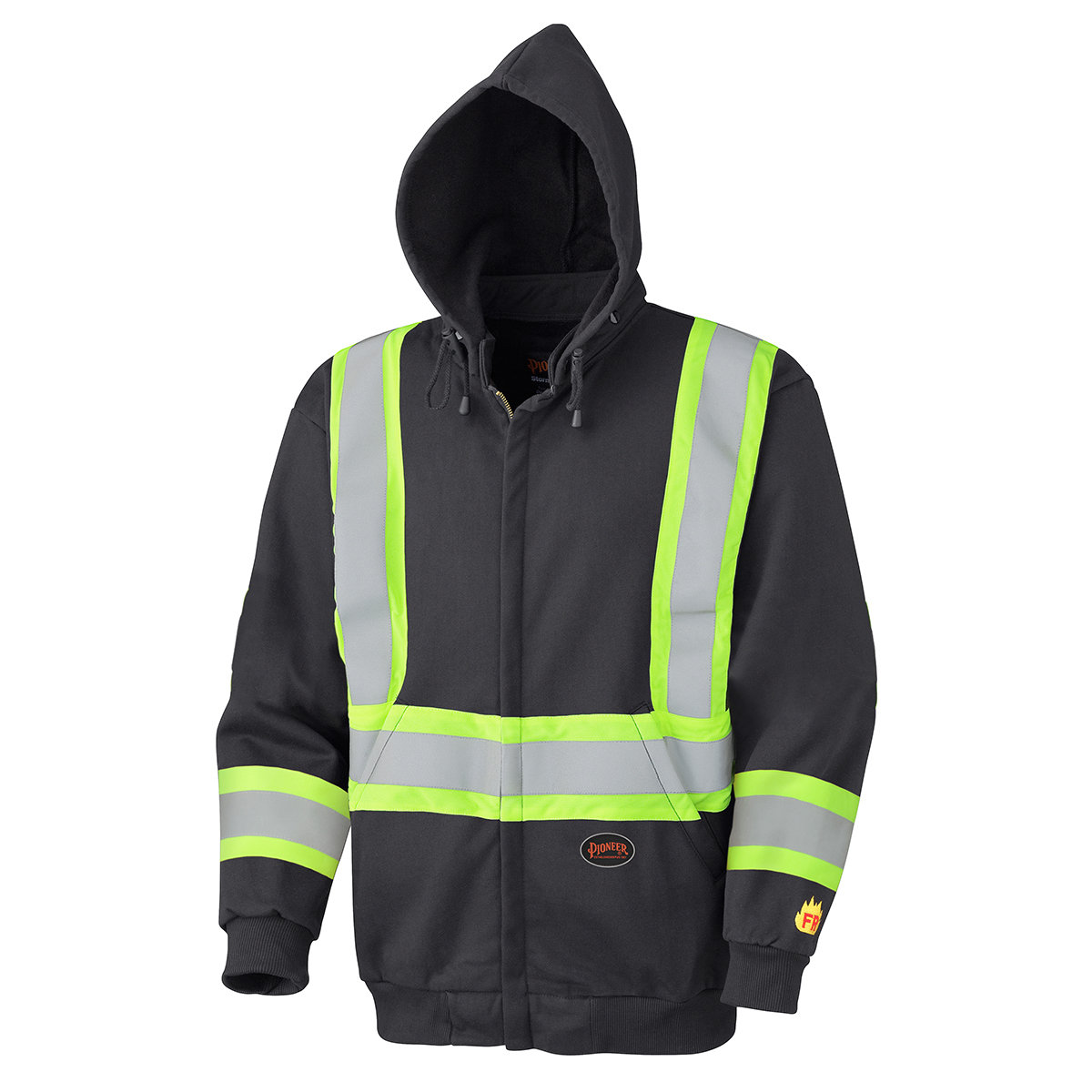 337SF Flame Resistant Zip Style Heavyweight Safety Hoodie