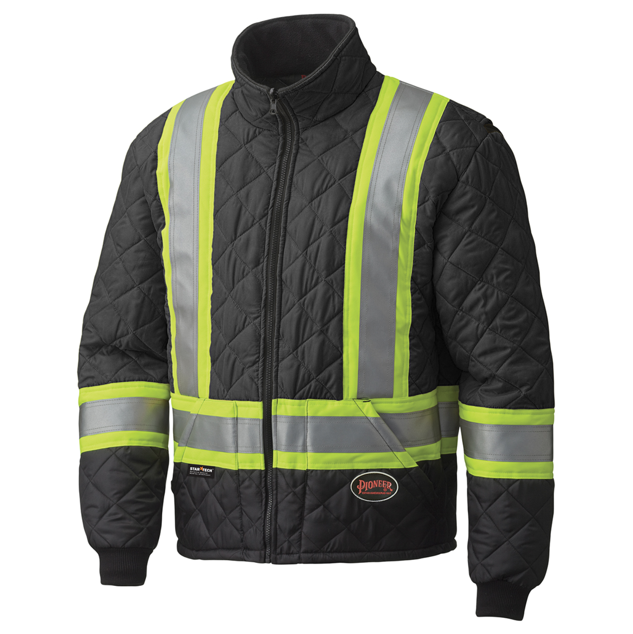 5017 Hi-Viz Quilted Freezer Jacket