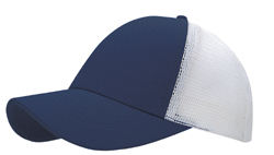 CM6020 Cotton Mesh Trucker Cap, Two Tone