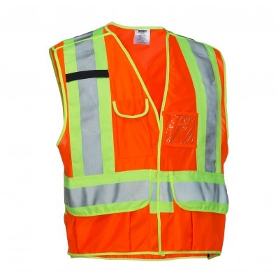 Hi-Vis Deluxe 5-Point Tear-Away Vest