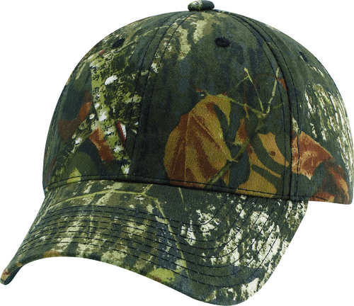 6Y630M-MOBU Mossy Oak Poly/Cotton Camouflage Constructed Full-Fit Cap