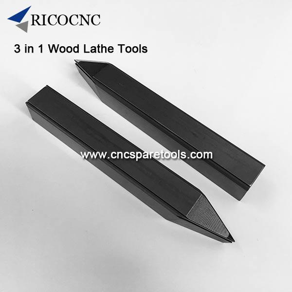 3 in 1 CNC Woodturning Lathe Knives for Wood Lathing