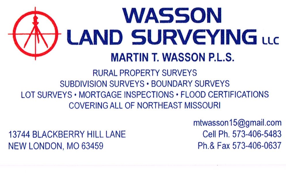 WASSON LAND SURVEYING LLC