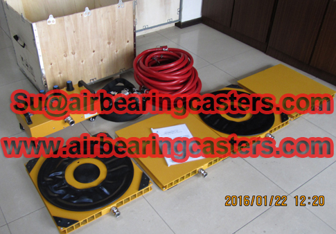  Air caster skids instruction and details