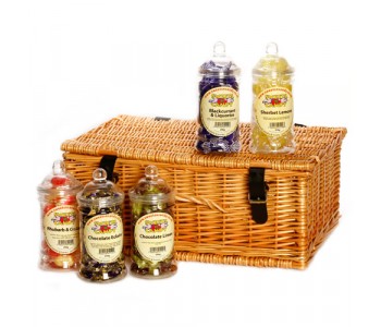 Traditional Sweets in Victorian Jars Gift Hamper