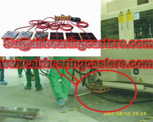 Air bearing system features