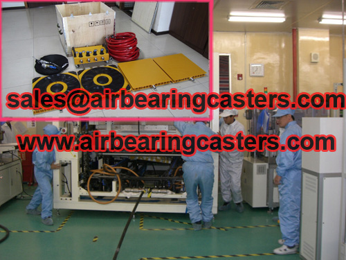 Air bearings movers advantages