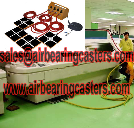 Air bearings casters manual pictures