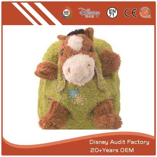 Plush Donkey Backpack