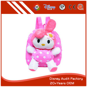 Plush Rabbit Children's Backpack