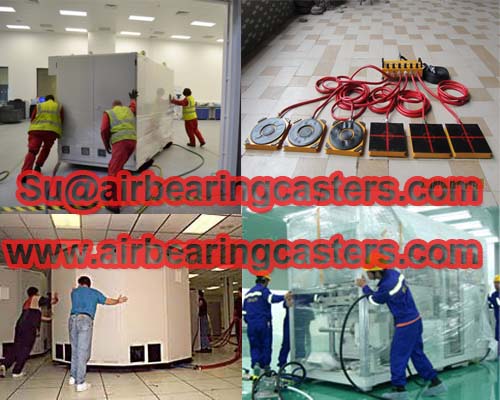 Air bearings movers advantages