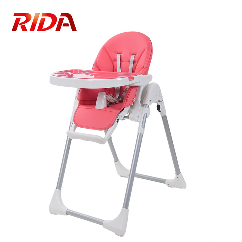 Portable baby dinning chair hot new PU plastic molded baby high chair