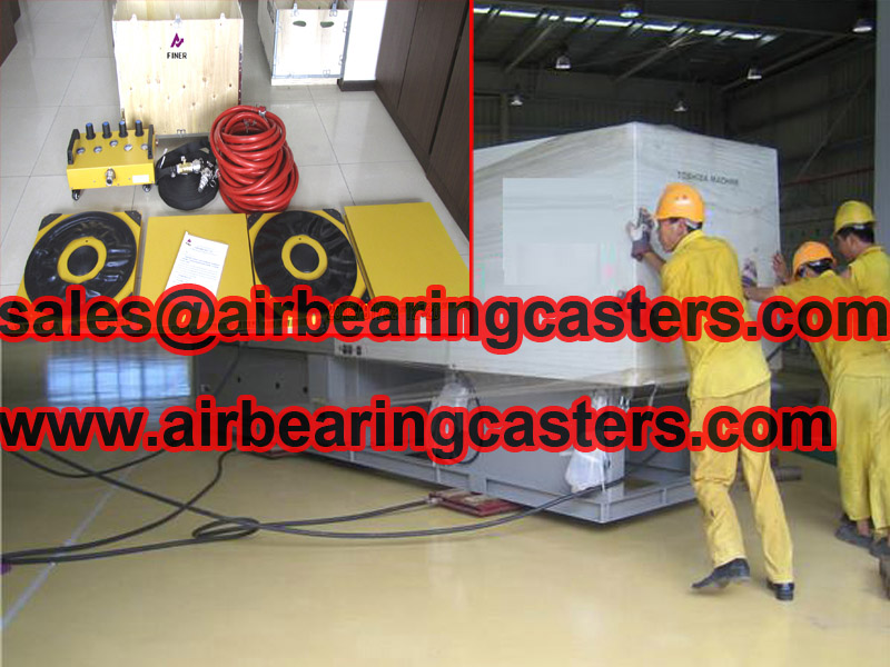 Heavy duty air transporters air movers applications