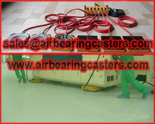 Air bearing casters application and price list