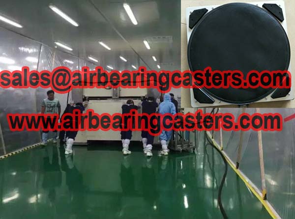 Air bearing casters price list with quality certificate