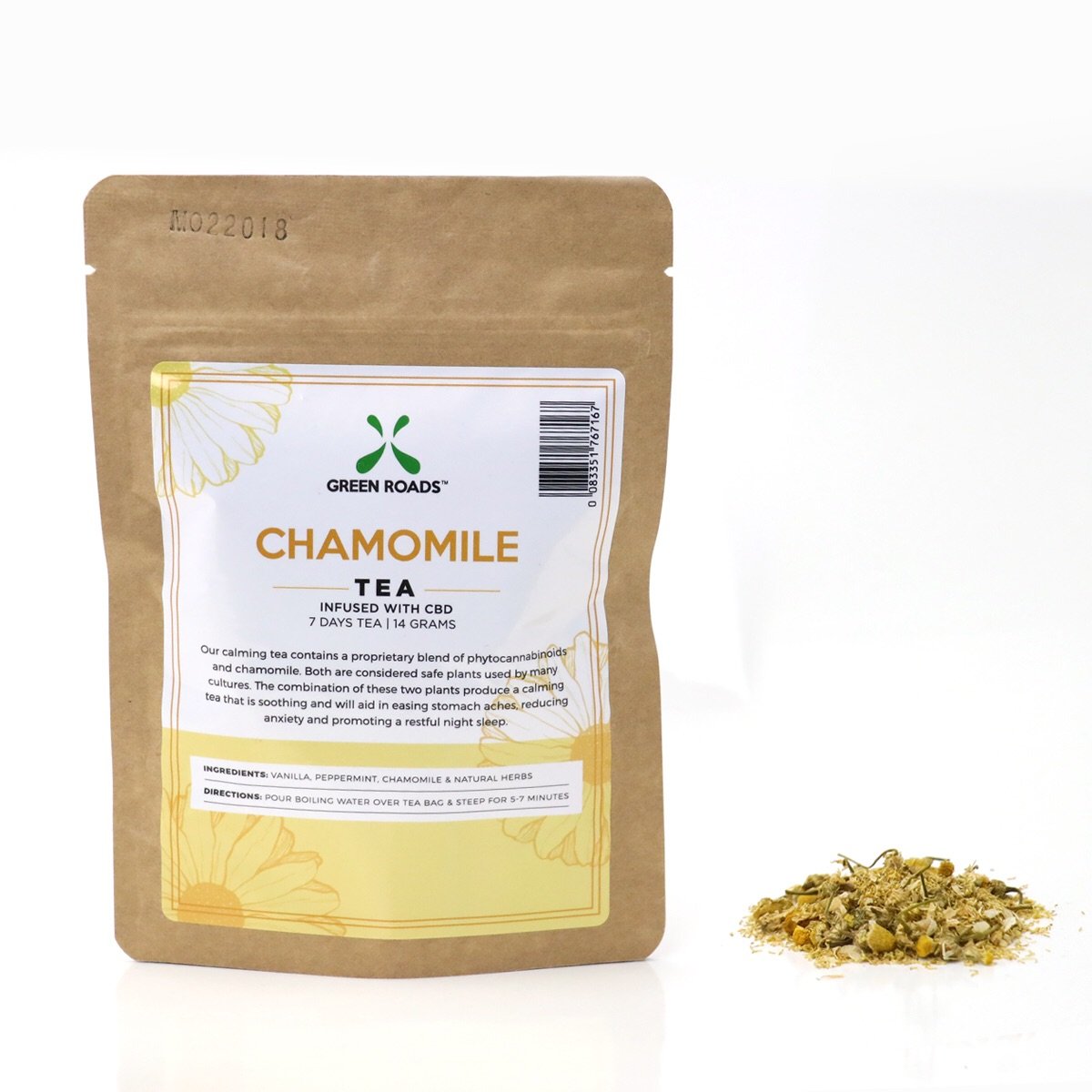 CBD Infused Tea – Chamomile Based Tea