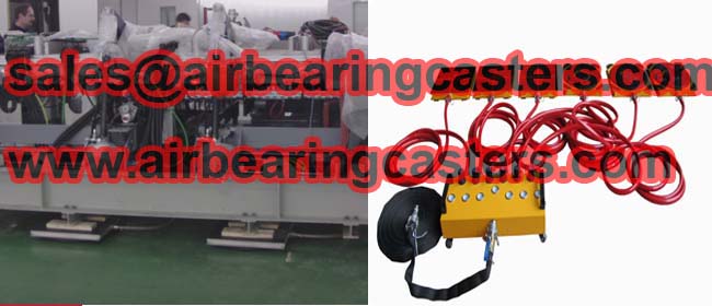 Air bearing turntables 60T air bearing casters