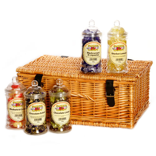 Traditional Sweets in Victorian Jars Gift Hamper - Large