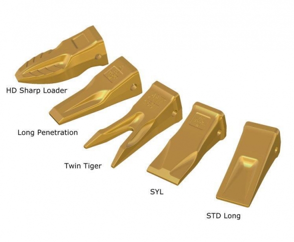 CAT Tooth (Flare, Short, Dirt, Rock Penetration, Rock Chisel, Tiger)