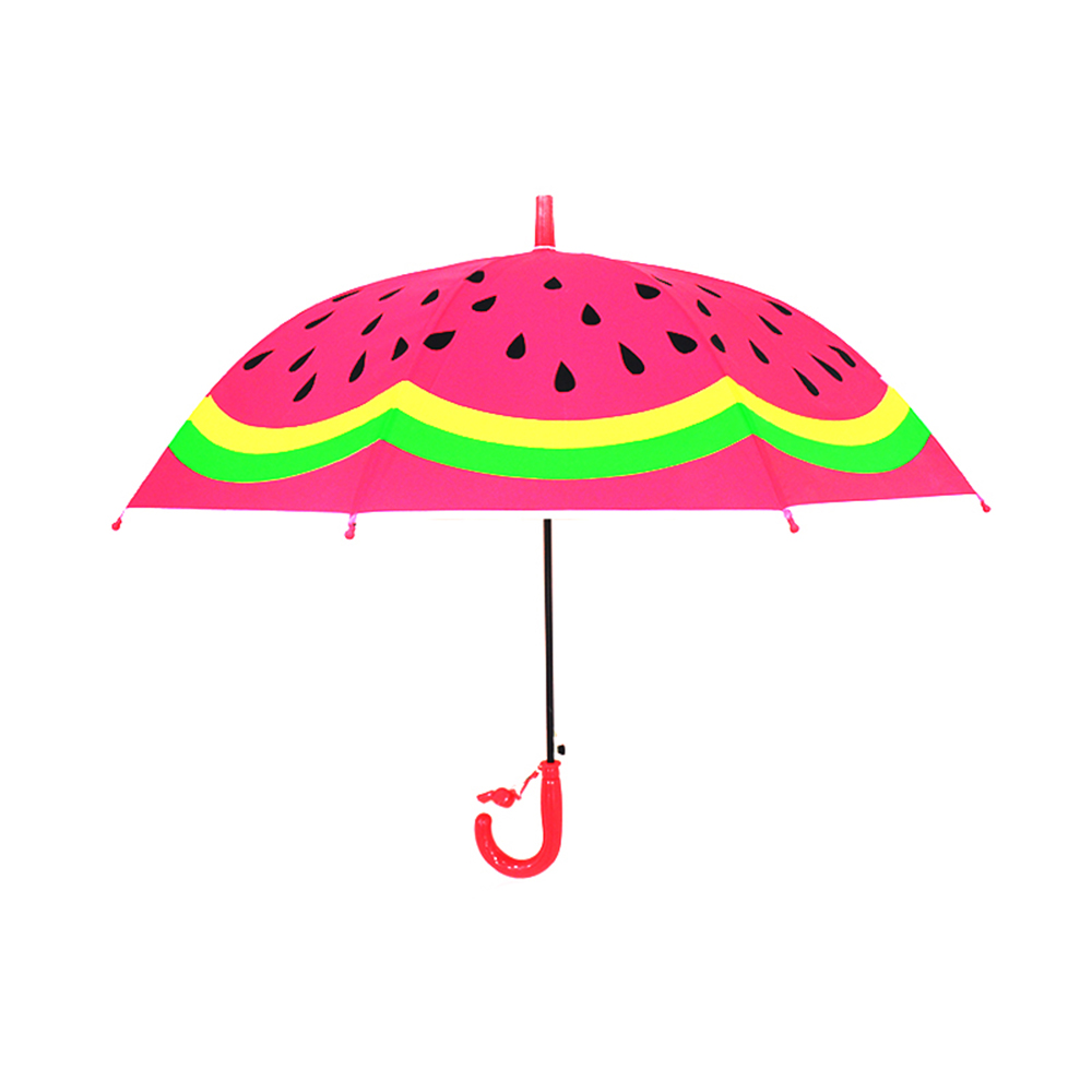 RST child cartoon fancy kids umbrella with whistle custom decoration children umbrella 