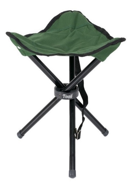 Folding tourist stool