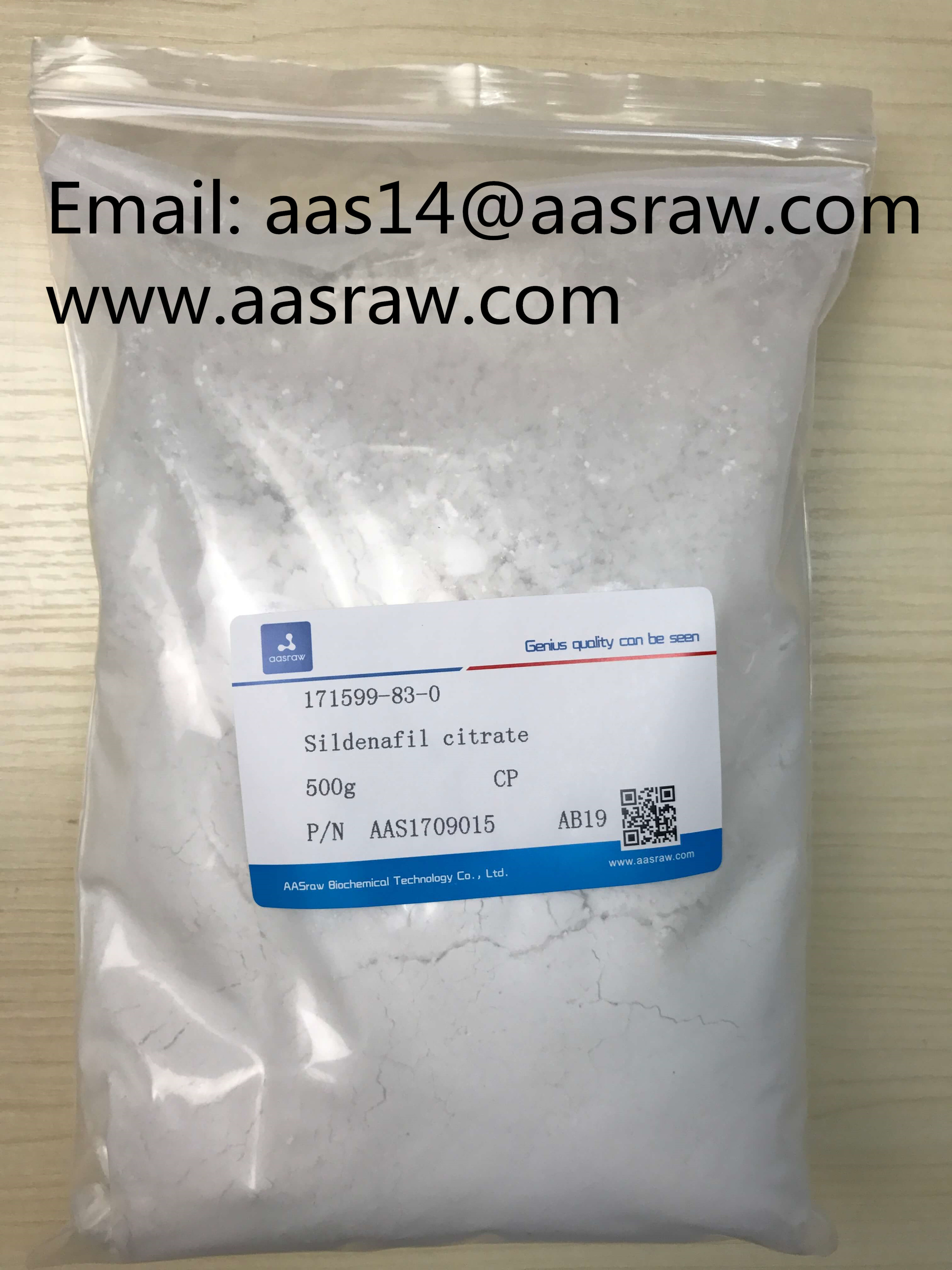 Sildenafil citrate (Viagra) powder supplier CAS 171599-83-0 AASraw sex powder high quality 99% for men sex product  