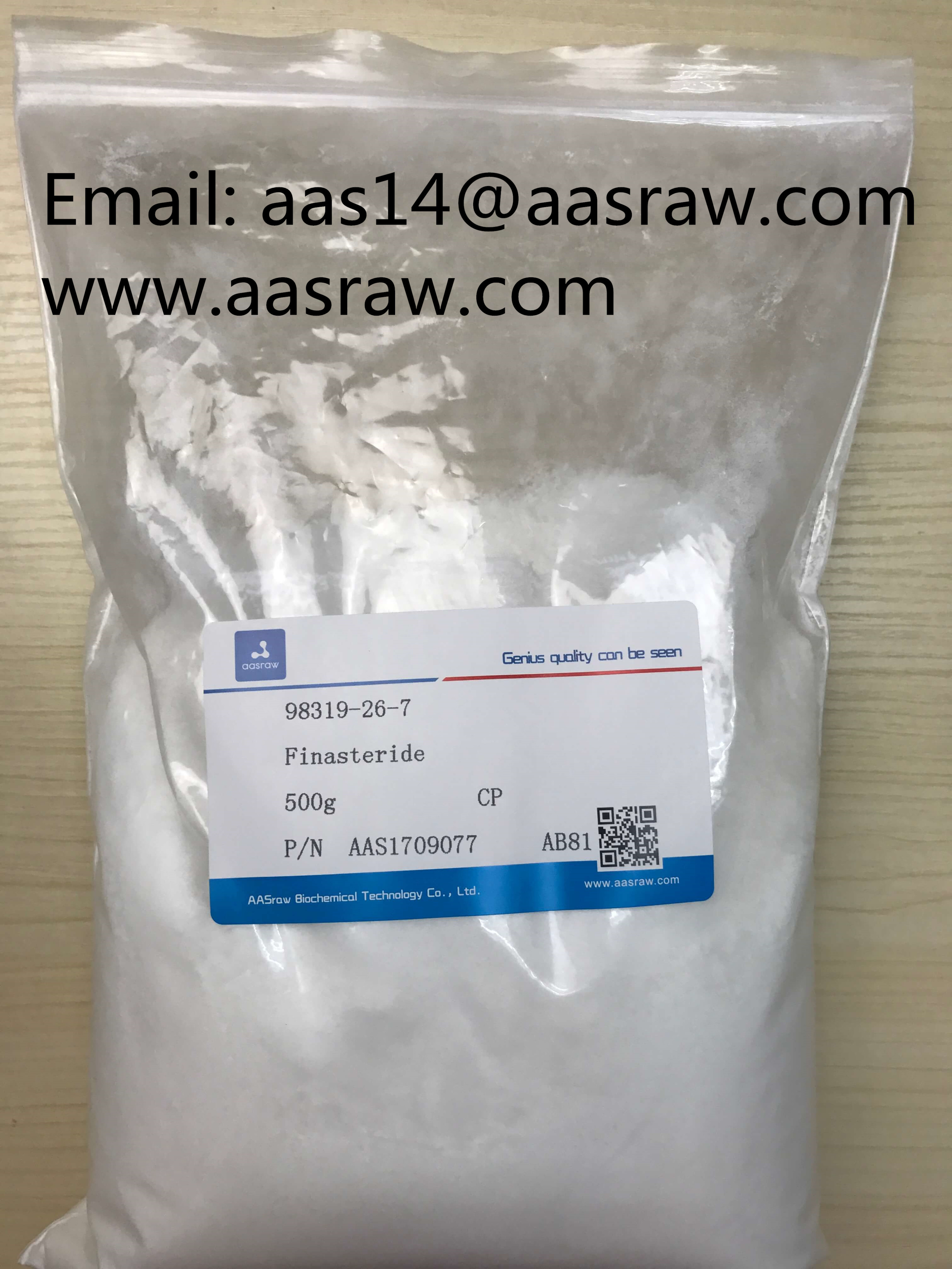 Raw Finasteride powder supplier CAS 98319-26-7 high purity 99% AASraw  powder Sex Enhancing Hormones for men 