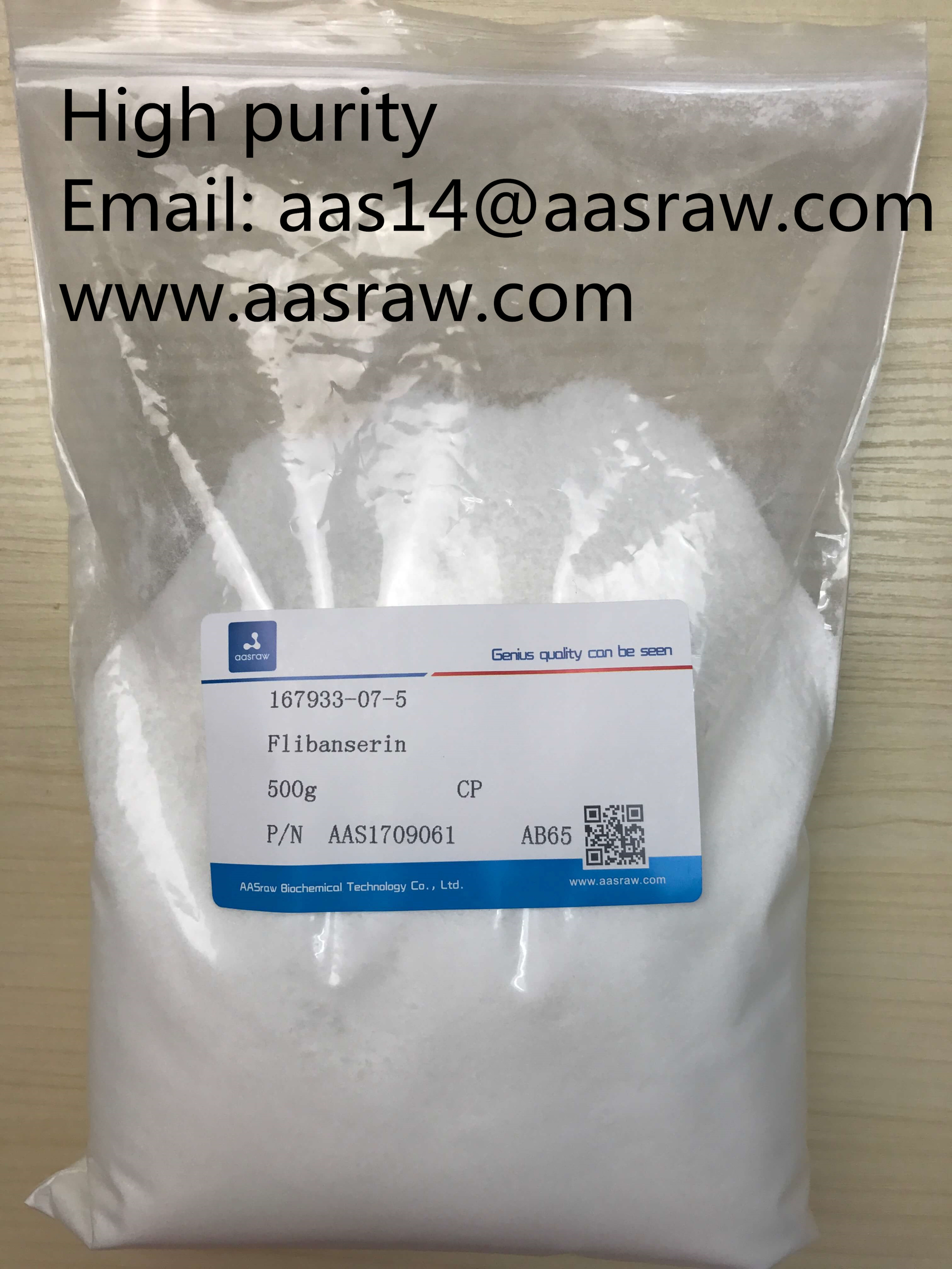 Raw Flibanserin powder supplier CAS 167933-07-5 high purity 99% AASraw Sex Enhancing Hormones powder for women sex products 