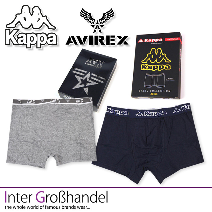 Kappa/Avirex underwear for men wholesale