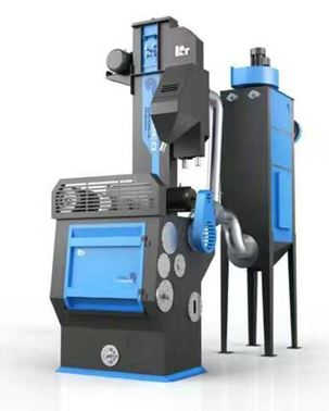 TUMBLE TYPE SHOT BLASTING MACHINE