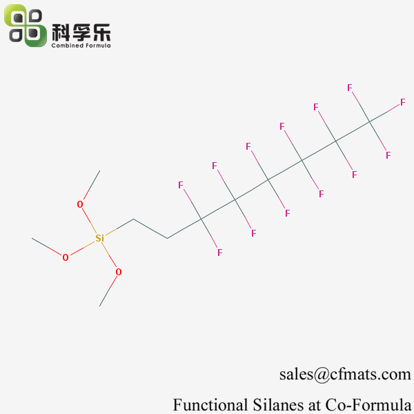 CFS-165, 1H,1H,2H,2H-Perfluorooctyltrimethoxysilane, Cas No. 85857-16-5