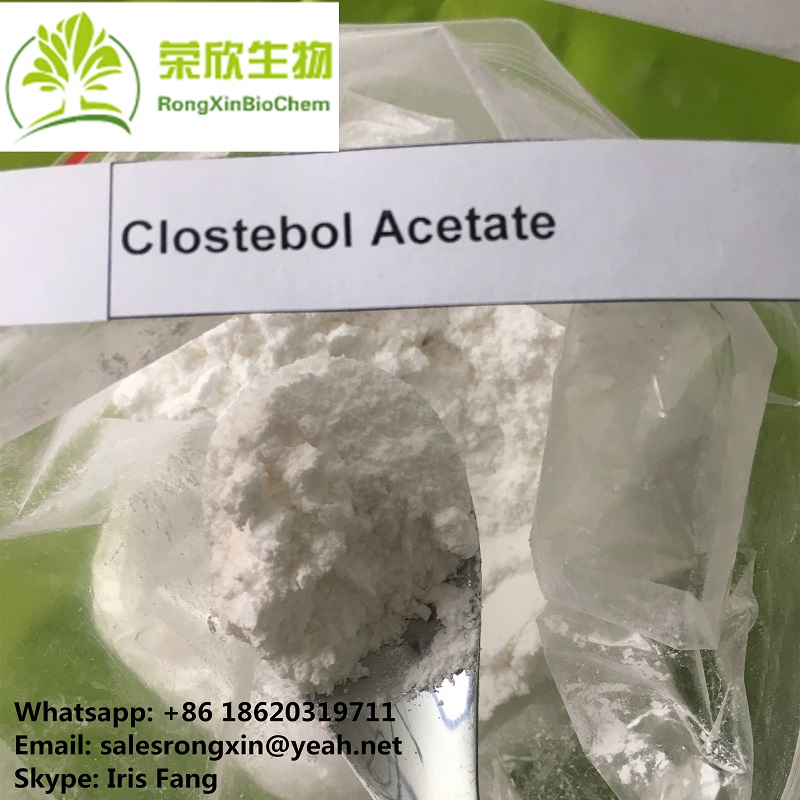  Clostebol Acetate CAS: 212-720-4 white powder 4-Chlorotestosterone acetate