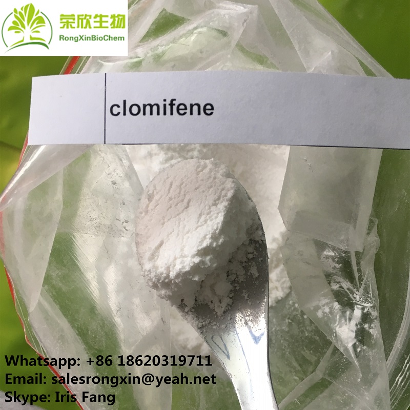 High quality Clomifene CAS: 911-45-5  Clomiphene white powder