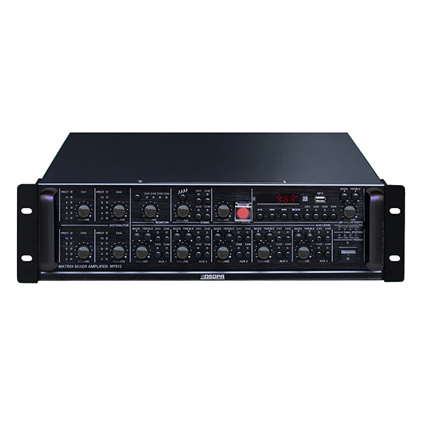 MP912 4x4 Matrix Mixer Amplifier