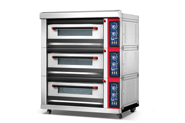 Furnotel Luxury 3-Layer 6-Tray Gas Bread Deck Oven K045-1