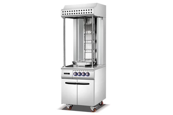 Furnotel Single Row Electric Chicken Shawarma Grill Machine K1380